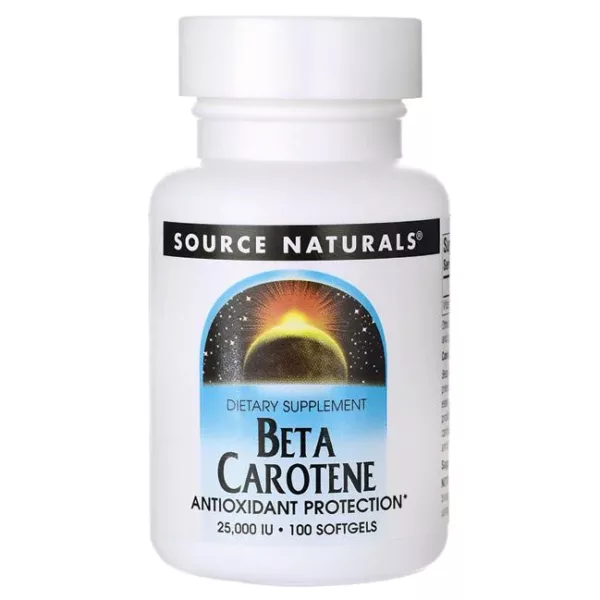 Source Naturals Beta Carotene 25,000 IU 250 Sgels